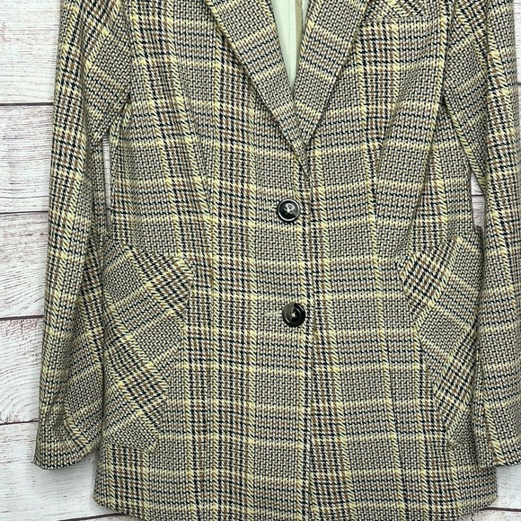Cabi Women's Business Classic Pastime Plaid Blazer Jacket #3548 Size 6 - Picture 6 of 8